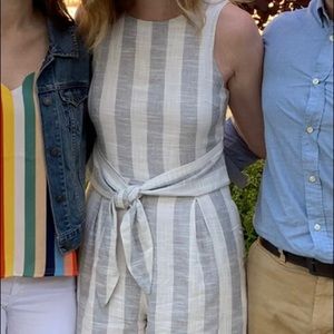 SUGARLIPS linen blend jumpsuit